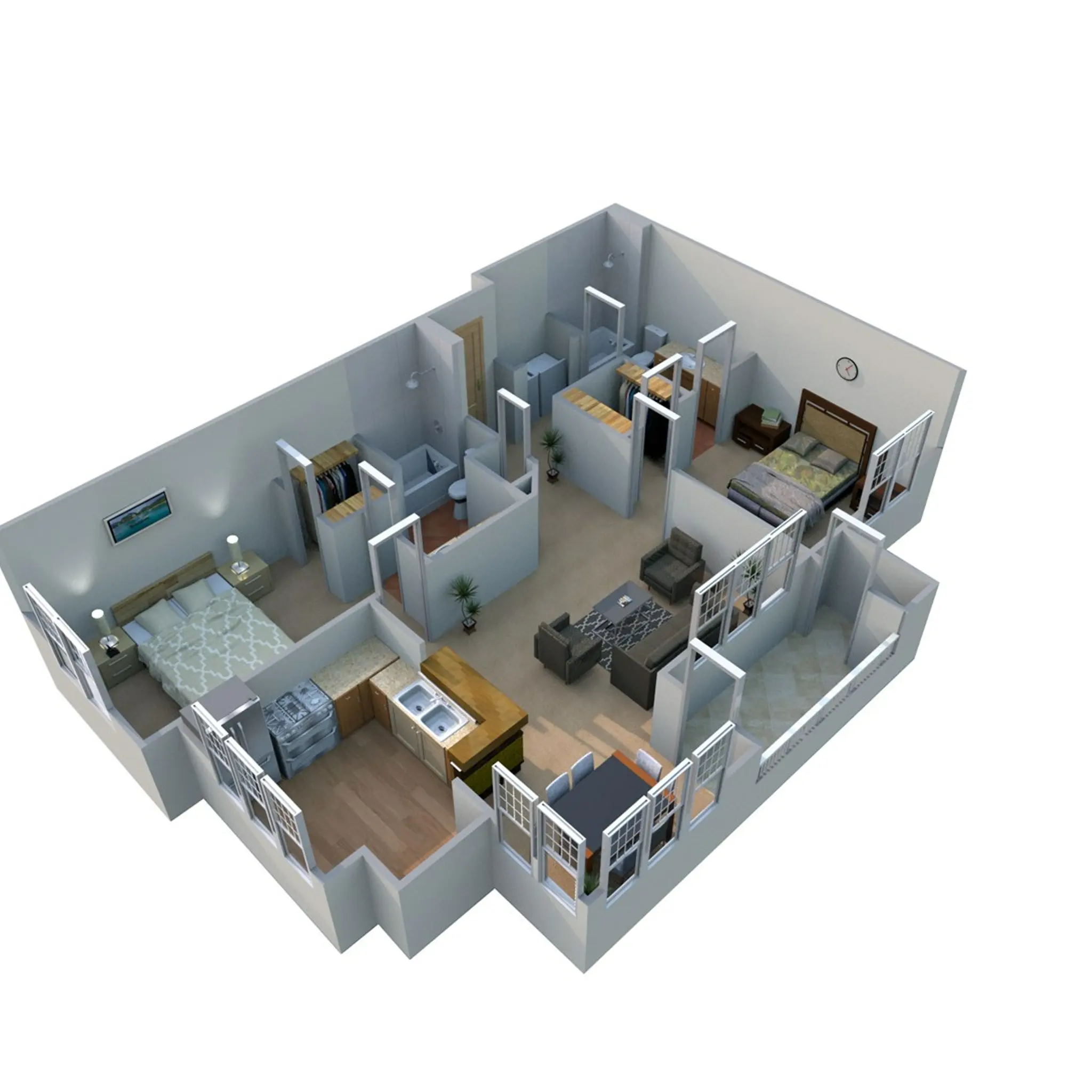 Unit 1428 Sycamore Wimberly Apartments